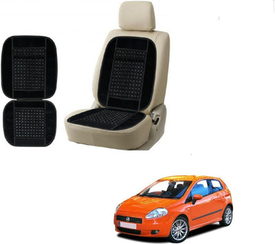 KOZDIKO Velvet Seating Pad For  Fiat Grand Punto(Cars Black)