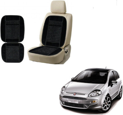 KOZDIKO Velvet Seating Pad For  Fiat Punto Evo(Cars Black)
