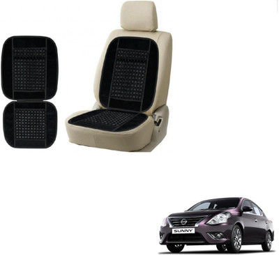 KOZDIKO Velvet Seating Pad For  Nissan Sunny(Cars Black)