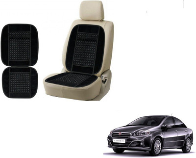 KOZDIKO Velvet Seating Pad For  Fiat Linea(Cars Black)
