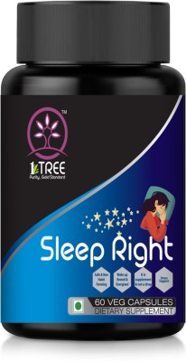 1 Tree Sleep Right Capsules – Sleeping Capsules– Peaceful Sleep 60 Caps(60 g)