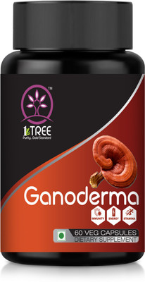 1 Tree Ganoderma Capsules - Ganoderma Powder Capsules - Reishi Mushroom Extract 60 Cap(60 g)