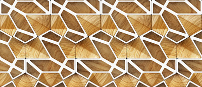 COLOR SOLUTION Abstract Multicolor Wallpaper(127 cm x 40 cm)