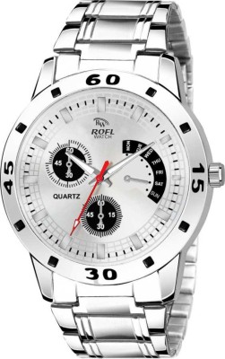rofl RW-G505-CHRONO-SL Chronograph Style Sports Pattern Multi function Collection Analog Watch  - For Men