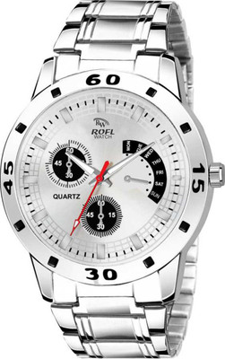 rofl RW-G505-CHRONO-SL Chronograph Style Sports Pattern Multi function Collection Analog Watch - For Men
