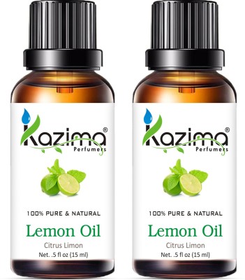 KAZIMA Lemon Essential Oil (15ML Pack of 2)(15 ml)