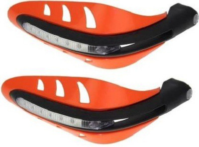 AOWBIKES GUARD-ORANGE-788 Handlebar Hand Guard(Universal For Bike)