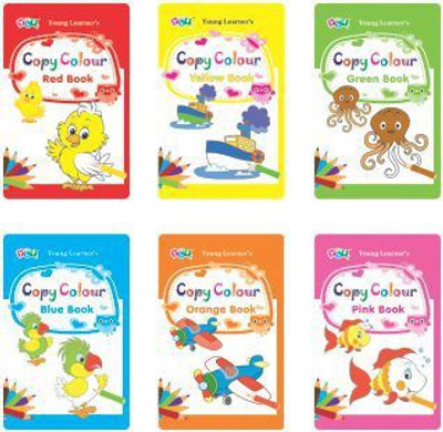 Copy Colour Books (6 Titles)(Paperback, YOUNG LEARNER PUBLICATIONS)
