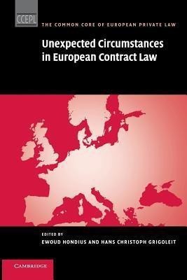 Unexpected Circumstances in European Contract Law(English, Paperback, unknown)