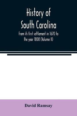 History of South Carolina(English, Paperback, Ramsay David)