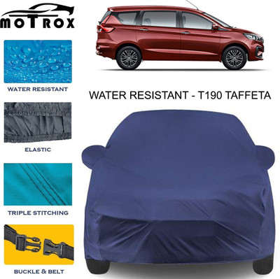 MoTRoX Car Cover For Maruti Suzuki Ertiga (With Mirror Pockets)(Blue)
