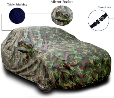 MoTRoX Car Cover For Tata Manza (With Mirror Pockets)(Multicolor)