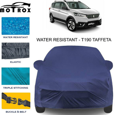 MoTRoX Car Cover For Maruti Suzuki Ertiga (With Mirror Pockets)(Blue)