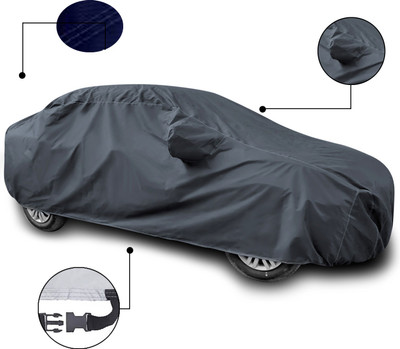 MoTRoX Car Cover For Hyundai Venue (With Mirror Pockets)(Grey)