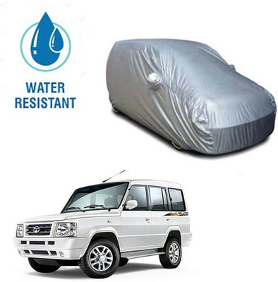 Motoren Car Cover For Tata Sumo Gold (With Mirror Pockets)(Silver, For 2012 Models)