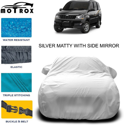 MoTRoX Car Cover For Mahindra Xylo (With Mirror Pockets)(Silver)