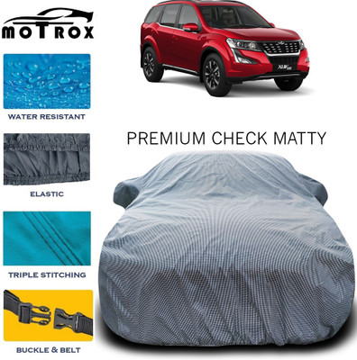 MoTRoX Car Cover For Mahindra XUV 500 (With Mirror Pockets)(Grey)