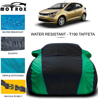 MoTRoX Car Cover For Tata Altroz (With Mirror Pockets)(Green)