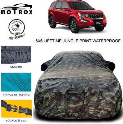 MoTRoX Car Cover For Mahindra XUV 500 (With Mirror Pockets)(Multicolor)