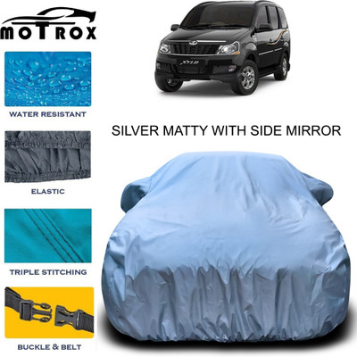 MoTRoX Car Cover For Mahindra Xylo (With Mirror Pockets)(Silver)