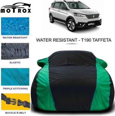 MoTRoX Car Cover For Maruti Suzuki Ertiga (With Mirror Pockets)(Green)