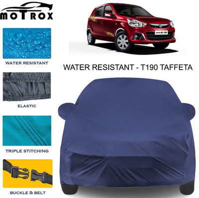 MoTRoX Car Cover For Maruti Suzuki Alto K10 (With Mirror Pockets)(Blue)