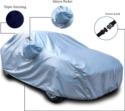 MoTRoX Car Cover For Tata Indica V2 (With Mirror Pockets)(Silver)