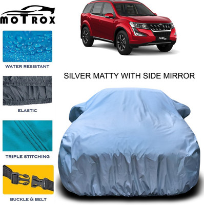 MoTRoX Car Cover For Mahindra XUV 500 (With Mirror Pockets)(Silver)