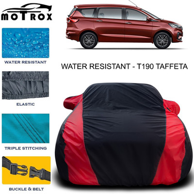 MoTRoX Car Cover For Maruti Suzuki Ertiga (With Mirror Pockets)(Red)
