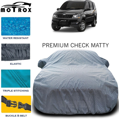 MoTRoX Car Cover For Mahindra Xylo (With Mirror Pockets)(Grey)