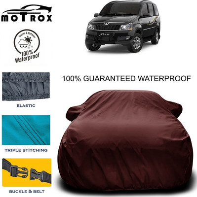 MoTRoX Car Cover For Mahindra Xylo (With Mirror Pockets)(Maroon)