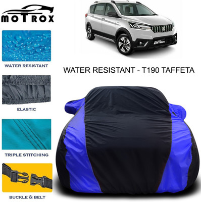 MoTRoX Car Cover For Maruti Suzuki Ertiga (With Mirror Pockets)(Blue)