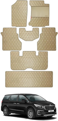 elegant Leatherite Standard Mat For  Kia Carnival(Beige)