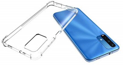 techaspire Back Cover for Redmi 9 Power, redmi 9 power(Transparent, Grip Case, Silicon, Pack of: 1)