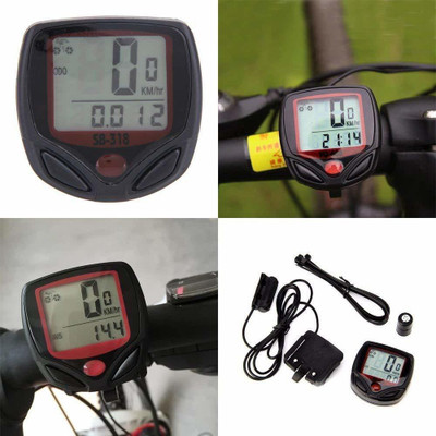 Niralasa Cycle Speedometer Odometer Bicycle Cyclometer Meter Wired Cyclocomputer