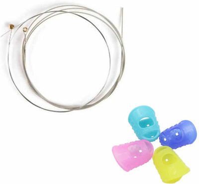 SG MUSICAL Acoustic Guitar String 3rd + 4th Guitar String Guitar Pick Silicon Protectors Guitar String(4 Strings) SG MUSICAL Acoustic Guitar String 3rd + 4th Guitar String Guitar Pick Silicon Protectors Guitar String(4 Strings)