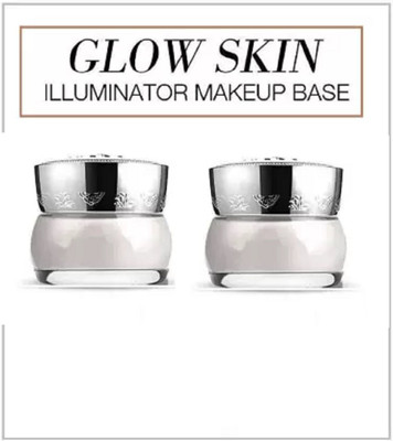 GFSU Professional Glow Skin Illumination Makeup Base Highlighter Pack Of 2 Highlighter(White)