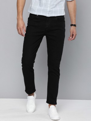 Mast & Harbour Tapered Fit Men Black Jeans