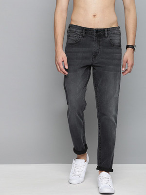 HERE&NOW Regular Men Black Jeans