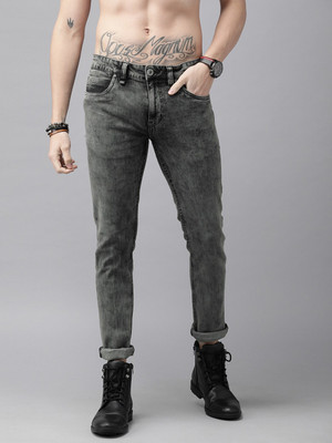 Roadster Skinny Men Grey Jeans