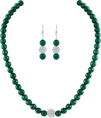 JFL Jewellery for Less Plastic Green Jewellery Set(Pack of 1)