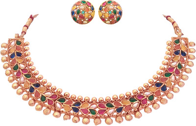 Miraya Alloy Multicolor Jewellery Set(Pack of 1)