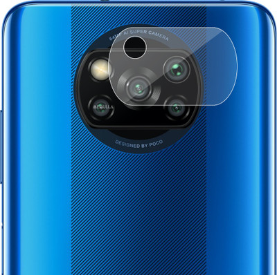 Medulla Back Camera Lens Glass Protector for Xiaomi Mi Poco X3(Pack of: 1)