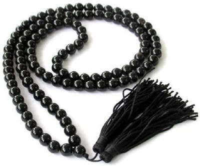 KUNDLI GEMS Sulemani Hakik Mala Beads Natural Certified Astrological Purpose and Fashionable for Unisex Agate Stone Chain