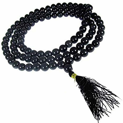 RATAN BAZAAR Hakik Beads Mala Natural Beads Certified Astrological Purpose and Fashionable for Unisex Agate Stone Chain