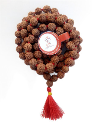 jupiter speaks Rudraksha Japa Mala 8mm for Puja and Astrology, Natural Color Brown 108+1 Nos 5 Mukhi / Face Ruthratcham Beads Knotted Rosary Length 45cm for Men and Women Wood Chain jupiter speaks Rudraksha Japa Mala 8mm for Puja and Astrology, Natural Color Brown 108+1 Nos 5 Mukhi / Face Ruthratcham Beads Knotted Rosary Length 45cm for Men and Women Wood Chain