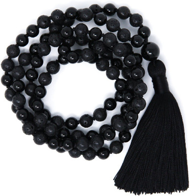 RATAN BAZAAR Sulemani Hakik Mala Beads Natural Certified Astrological Purpose and Fashionable for Unisex Agate Stone Chain