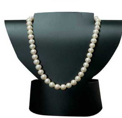 Jaipur Gemstone Pearl Mala Natural South Sea (Moti) Certfied Astrological and fashionable for Unisex Pearl Stone Chain