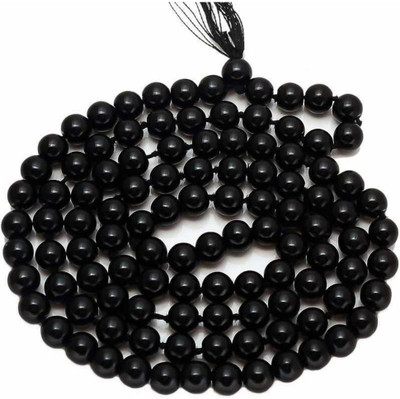 KUNDLI GEMS Sulemani Hakik Mala Beads Natural Certified Astrological Purpose and Fashionable for Unisex Agate Stone Chain