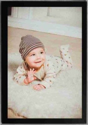 rk collection Wood Wall Photo Frame(Black, 1 Photo(s), A4 SIZE)